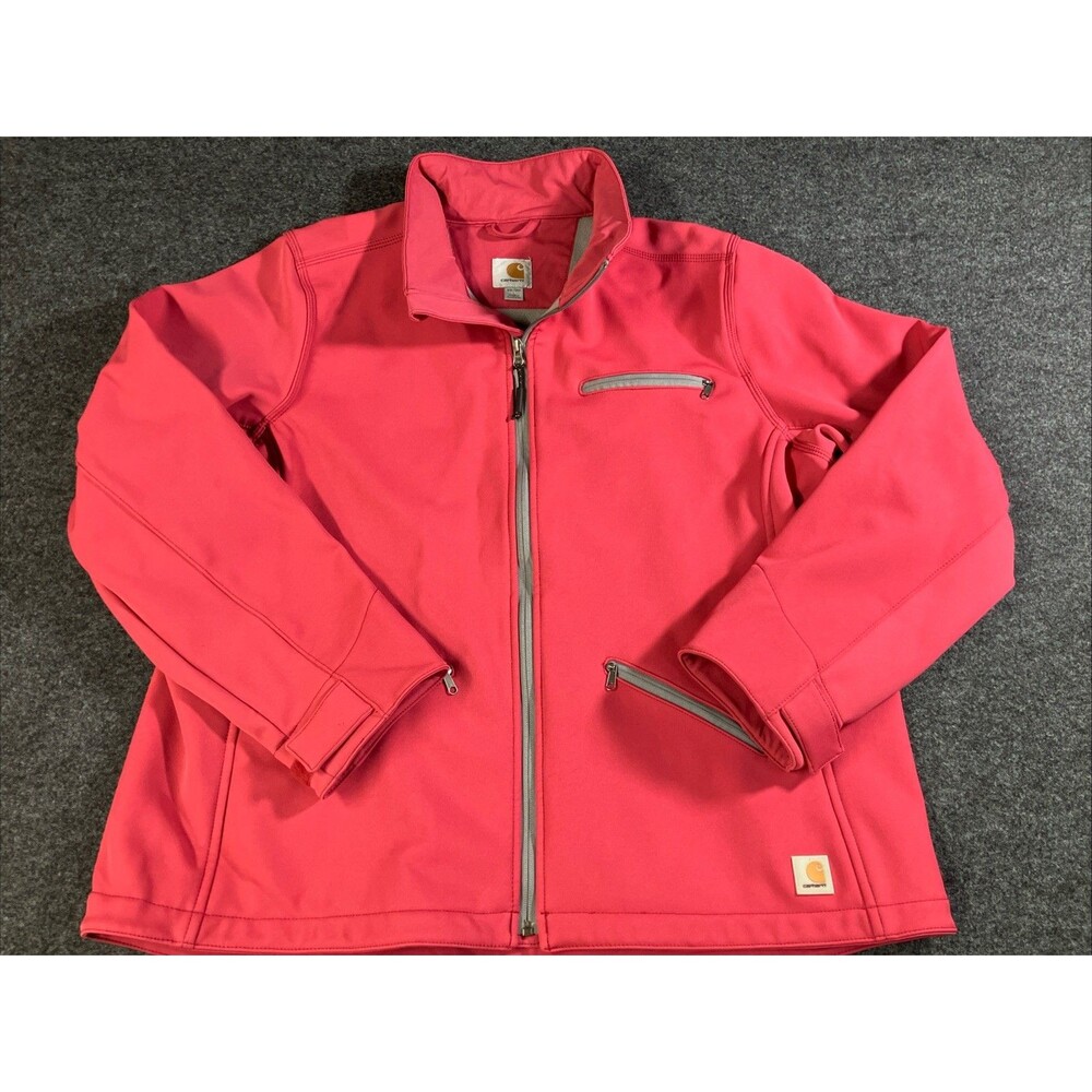 Carhartt Crowley Softshell Jacket Womens XXL Pink Gorpcore
